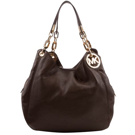 michael kors chocolate brown handbags